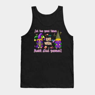 Mardi Gras Gnomes Tank Top